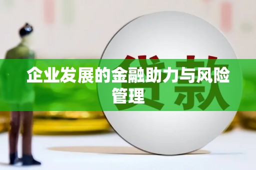 屯留企业发展的金融助力与风险管理