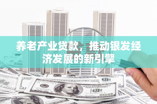 屯留养老产业贷款，推动银发经济发展的新引擎