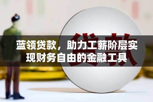 屯留蓝领贷款，助力工薪阶层实现财务自由的金融工具