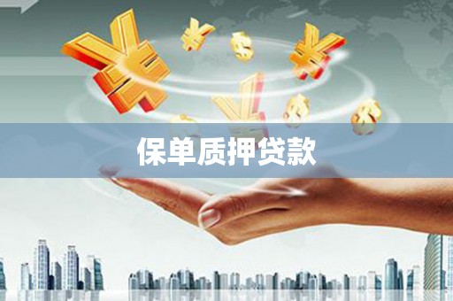 屯留保单质押贷款