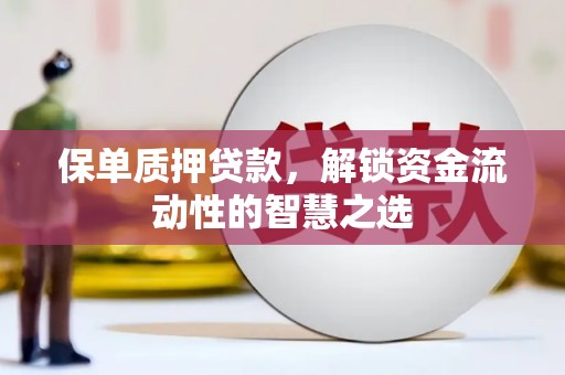屯留保单质押贷款，解锁资金流动性的智慧之选